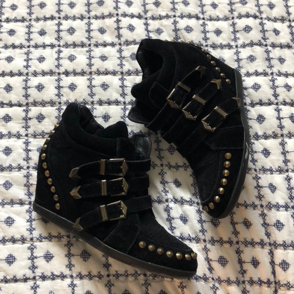 Ash Suede Booties